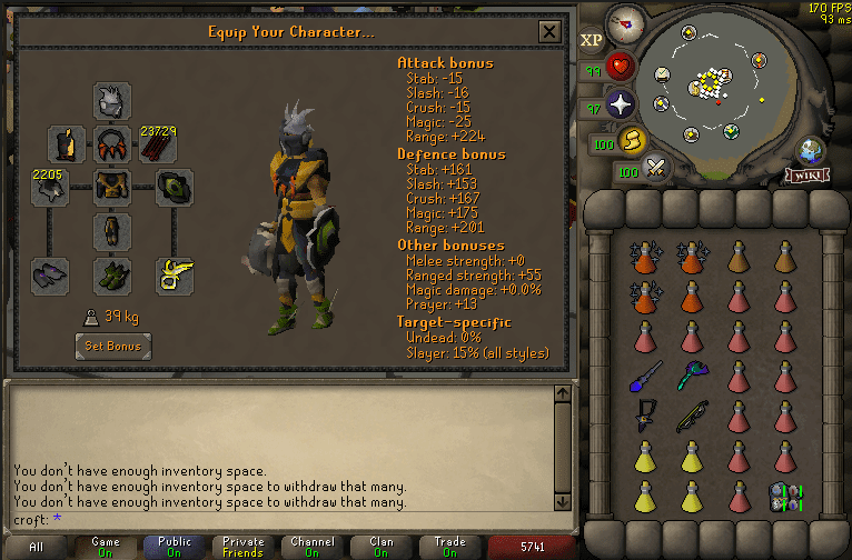 Inferno Gear Setups OSRS Old School Runescape Guides