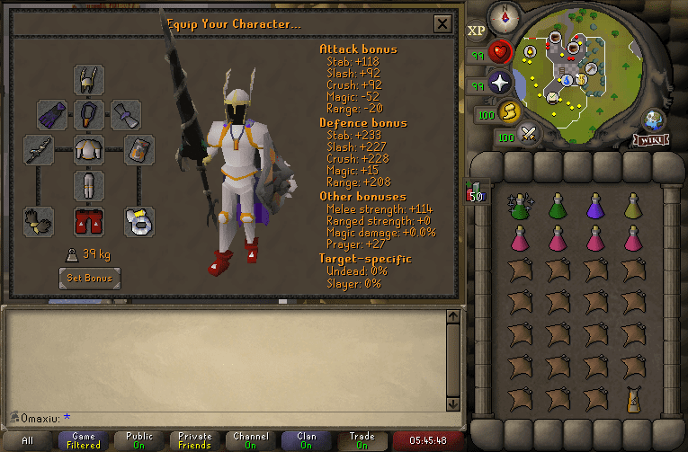 Ironman KBD King Black Dragon Gear Guide OSRS Old School
