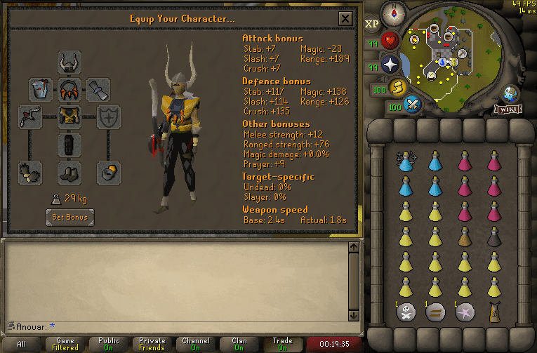 Ironman Chaos Elemental Gear Guide OSRS Old School Runescape Guides